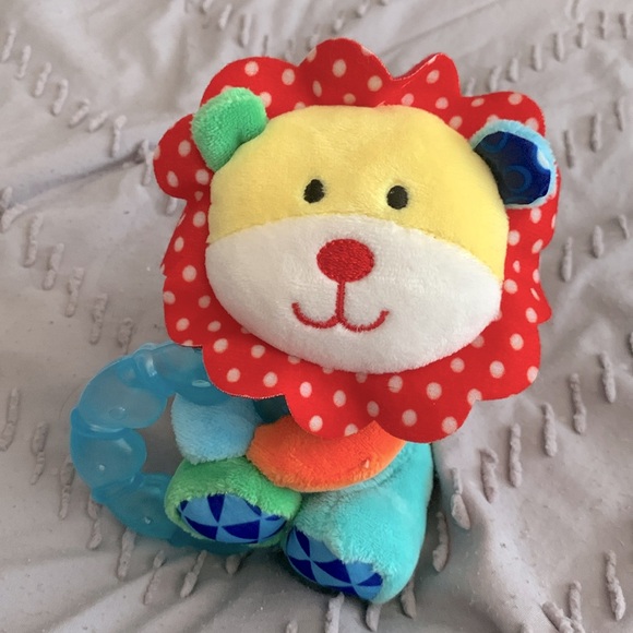 🐵Rattle & Teether Set🦁 NWT - Picture 3 of 4